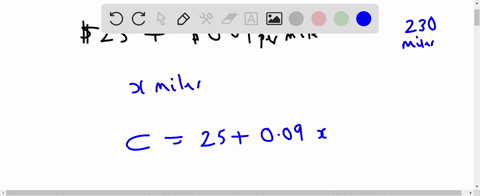 71-a-truck-rental-company-rents-moving-truck-one-day-by-charging-525-plus-s009-per-mile-write-linear-equation-that-relates-the-cost-c-in-dollars-ol-renting-the-truck-to-the-number-of-miles-d-00542