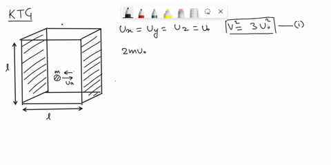 derive-an-expression-for-pressure-exerted-by-an-idel-gas-on-basis-of-ktg-65778