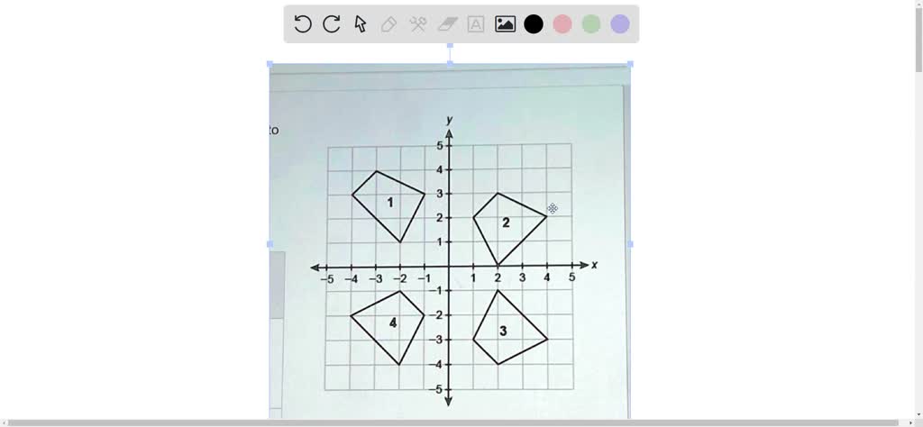 Solved Which Pairs Of Quadrilaterals Can Be Shown To Be Congruent Using Rigid Motions Select 6156