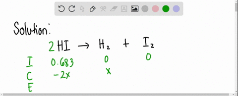 be-sure-to-answer-all-parts-kc-for-the-reaction-of-hydrogen-and-iodine-to-produce-hydrogen-iodide-h2g-i2g-2hig-is-543-at-430-c-calculate-the-equilibrium-concentrations-of-h2-i2-and-hi-at-430-97575