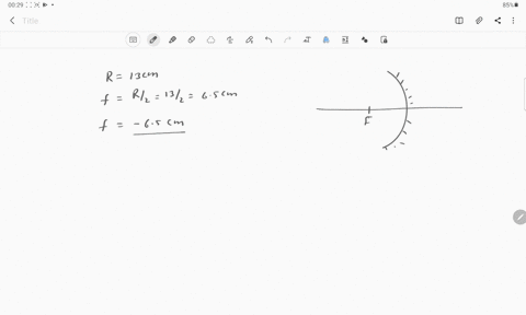 an-image-in-front-of-a-concave-mirror-is-located-15-cm-from-the-mirror-the-radius-of-curvature-of-the-mirror-is-13-cm-how-far-in-front-of-the-mirror-is-the-object