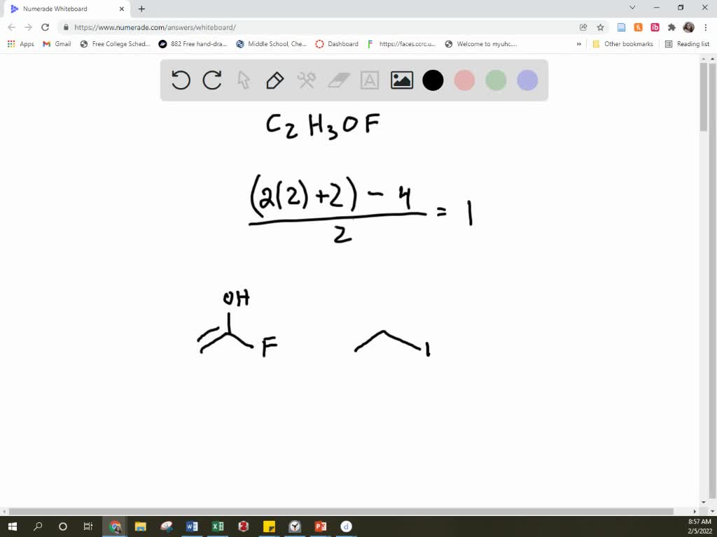 SOLVED: How many constitutional isomers are there with the formula C2H3OF?