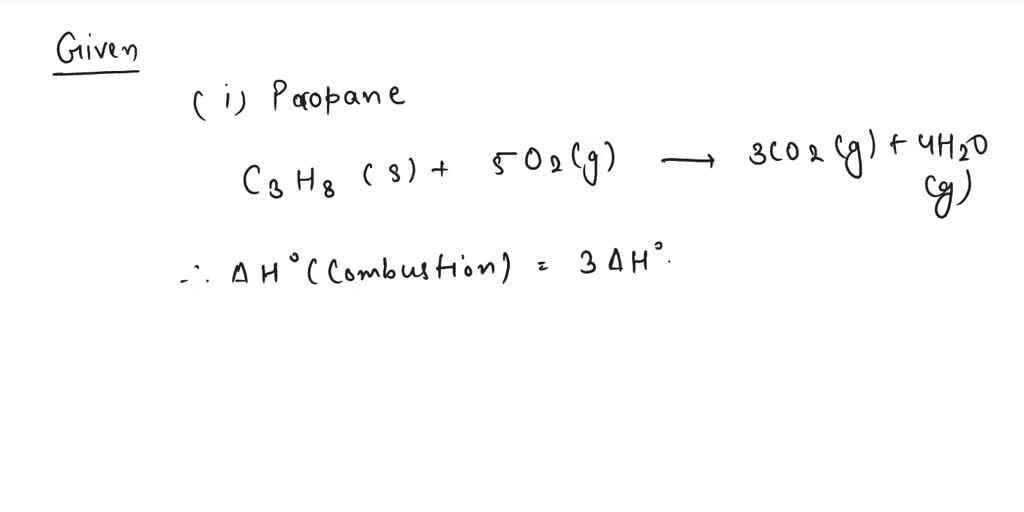 SOLVED Both propane (C3H8) and butane (C4H10) are used as gaseous