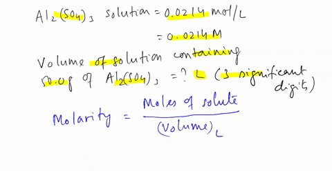calculate-the-volume-in-liters-of-00214-moll-aluminum-sulfate-solution-that-contains-500-g-of-aluminum-sulfate-also4-round-your-answer-to-significant-digits_-xto-68387