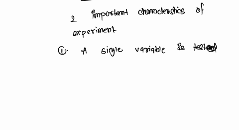 what-are-two-essential-characteristics-of-a-good-experiment-29202