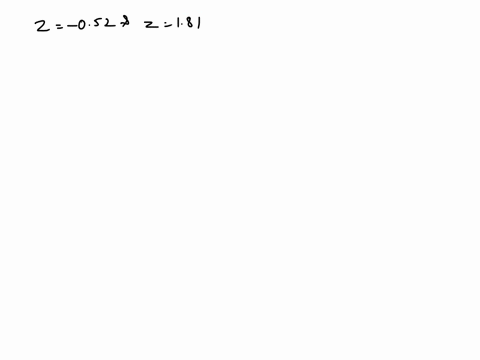 what-is-the-area-under-the-standard-normal-distribution-curve-between-z-052-and-z-181-69516
