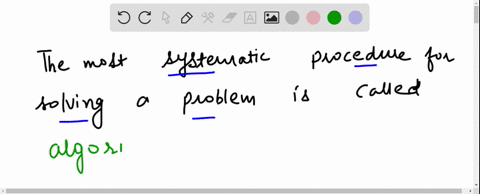 the-most-systematic-procedure-for-solving-a-problem-is-an-____________-32418