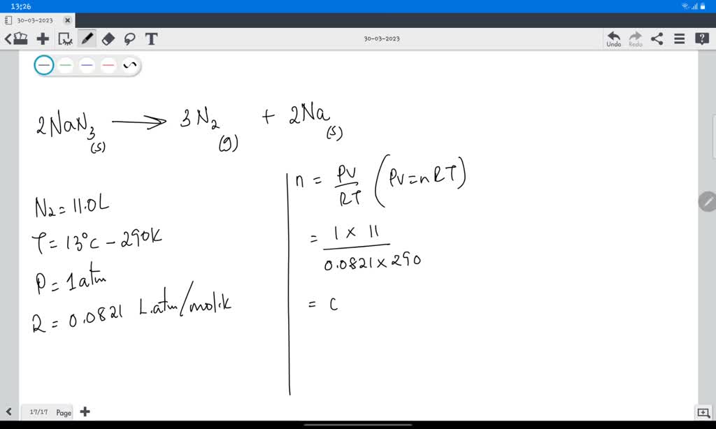 VIDEO solution Texts The airbags that protect people in car crashes are inflated by the