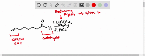 draw-the-structures-of-the-major-organic-products-of-the-following-reaction-1li4hh4-dry-eto-2-aqueous-hci-you-do-not-have-to-consider-stereochemistry-you-do-not-have-explicitly-draw-h-atoms_-07676