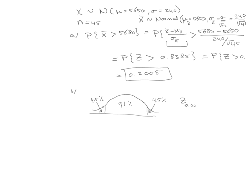 excel-the-standard-deviation-is-240-pounds-assume-that-the-population-follows-a-normal-distribution-forty-five-trucks-are-randomly-selected-and-weighed-a-what-is-the-probabillty-that-the-sam-19553