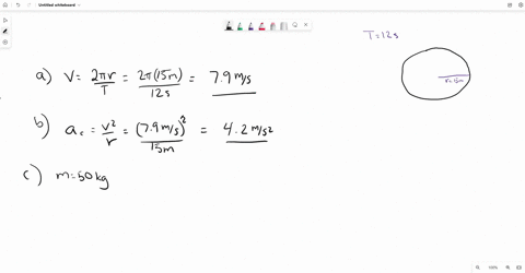a-ferris-wheel-with-a-radius-of-15-m-makes-one-complete-rotation-every-12-seconds-a-using-the-fact-that-the-distance-traveled-by-a-rider-on-one-rotation-is-2-r-the-circumference-of-the-wheel-find-the-