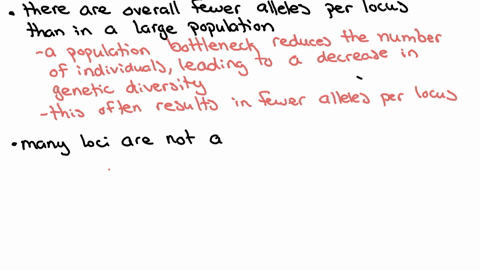 at-the-genetic-level-what-would-indicate-that-a-population-recently-experienced-a-population-bottleneck-select-all-that-apply-the-frequency-of-heterozygotes-is-lower-than-expected-from-the-hardy-weinb