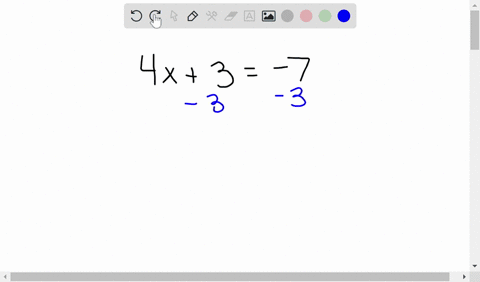 does-the-equation-have-no-solution-one-solution-or-an-infinite-number-of-solutions-4x-3-7