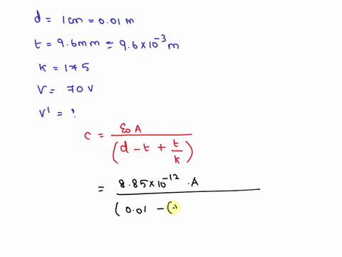 consider-a-parallel-plate-capacitor-with-the-distance-between-the-plates-of-1-cm-it-contains-a-96-mm-thick-dielectric-layer-dielectric-constant-k-175-adjacent-to-one-of-the-plates-the-capaci-07306