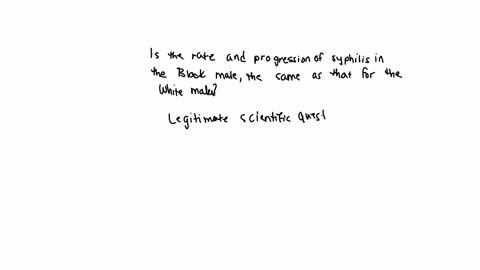 the-study-asks-a-basic-research-question-is-the-rate-and-progression-of-syphilis-in-the-black-male-the-same-as-that-for-the-white-male-is-that-in-your-opinion-a-legitimate-scientific-questio-30871