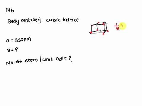 tutored-practice-problem-1321-counts-towards-grade-relate-edge-length-and-atomic-radius-for-a-body-centered-cubic-unit-cell-close-problem-metallic-niobium-crystallizes-in-a-body-centered-cub-17666