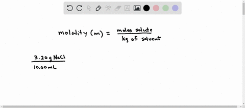 a-mass-of-320g-of-nacl-5844-g-mol-is-dissolved-in-1000ml-of-water-d-10g-ml-at-room-temperature-calculate-molality-of-nacl-in-solution-46273