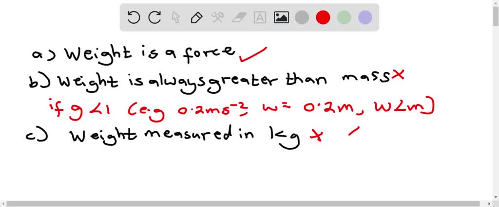 Which Statement Is Accurate About Mass Or Weight SOLVED: The following statements are about mass and weight: Select all