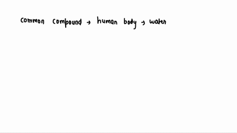 which-two-elements-make-up-the-most-common-compound-in-the-human-body-83638