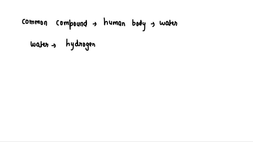 SOLVED Which two elements make up the most common compound in the