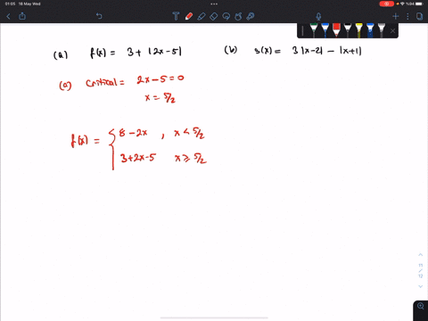 express-the-function-in-piecewise-form-without-using-absolute-values-a-fx32-x-5-b-gx3x-2-x1-03049