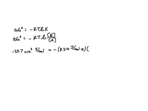 for-the-reaction-a-b-delta-g-297-kjmol-at-37c-what-is-the-equilibrium-ratio-of-ba-r-8314-x-10-3-kjmol-37807