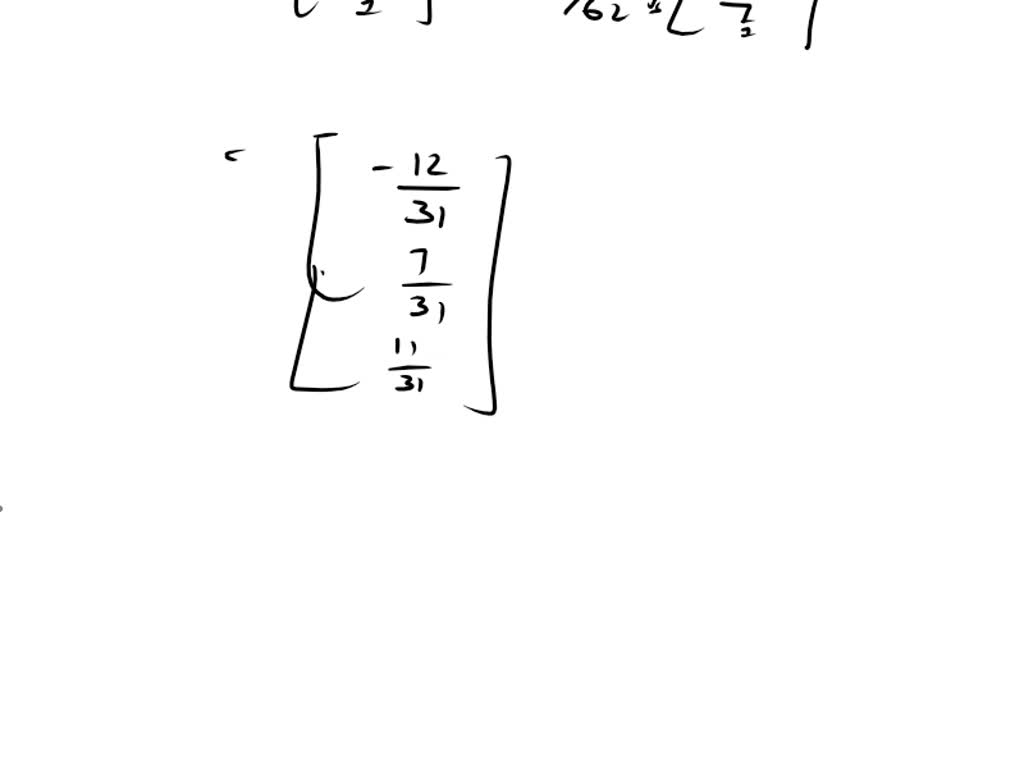 Vector Projection Example Problems