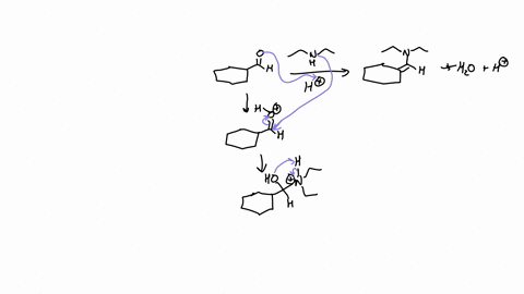 consider-the-following-reaction-from-the-given-choices-of-intermediates-choose-the-4-related-to-this-reaction-and-put-them-in-order-to-describe-the-complete-mechanism-all-the-steps-involved-for-this-r