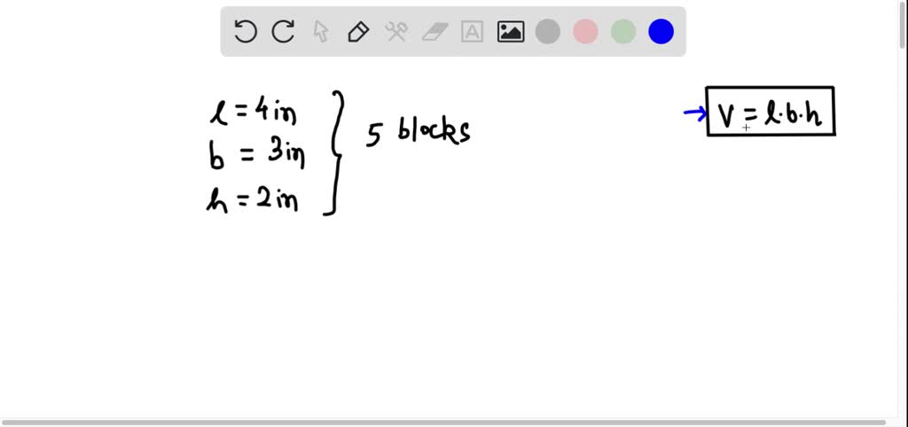 solved-a-block-that-is-3-inches-wide-4-inches-long-and-2-inches-tall