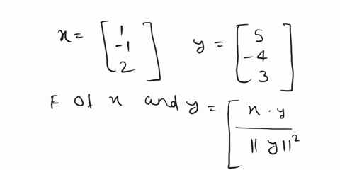 for-each-of-the-following-pairs-of-vectors-x-and-y-find-the-vector-projection-p-of-x-onto-y-3-x-and-y-4-2-5-sint-6bx-cost-and-y-cost_-sint-where-t-is-some-angle_-10-74836