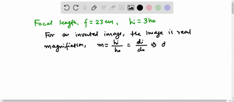 you-need-to-use-a-23-cm-focal-length-lens-to-produce-an-inverted-image-three-times-the-height-of-an-object-at-what-distance-from-the-object-should-the-lens-be-placed-79808