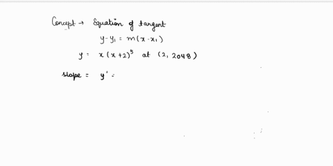 find-an-equation-of-the-tangent-line-to-the-graph-of-y-xx-25-at-the-point-2-2048-63596