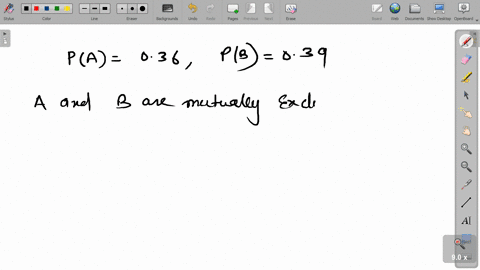 the-events-a-and-b-are-mutually-exclusive-suppose-pa036-and-pb039-what-is-the-probability-of-either-a-or-b-occuring-round-your-answer-to-2-decimal-places-what-is-the-probability-that-neither-73897