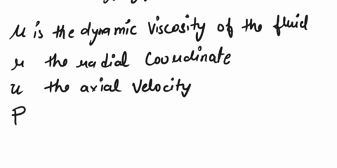 consider-a-steady-incompressible-laminar-flow-of-a-newtonian-fluid-in-an-infinitely-long-round-pipe-of-diameter-d-a-constant-pressure-gradient-px-is-applied-on-the-fluid-in-the-x-direction-a-36393