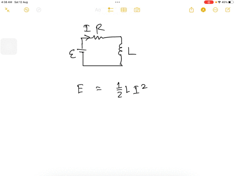 a-resistor-with-r-300-and-an-inductor-with-l-0600-h-are-connected-in-series-to-a-battery-that-has-emf-500-v-and-negligible-internal-resistance-at-time-t-after-the-circuit-is-completed-the-en-49187