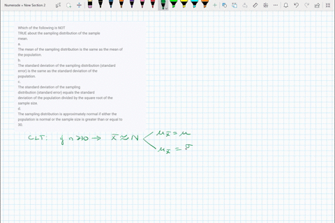 which-of-the-following-is-not-true-about-the-sampling-distribution-of-the-sample-mean-a-the-mean-of-the-sampling-distribution-is-the-same-as-the-mean-of-the-population-b-the-standard-deviati-93408
