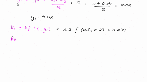 ex-apply-the-runge-kutta-method-to-the-initial-value-problem-dy-xyy0-0-choosing-h-02-and-computing-five-step-dx-99053