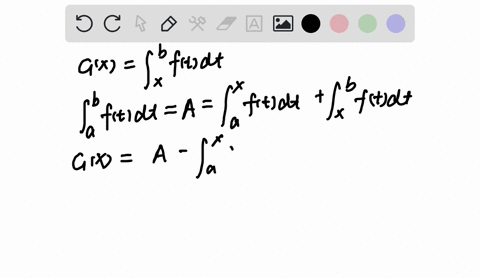 let-f-ab-to-r-be-an-integrable-function-define-g-ab-to-r-by-gx-integral-x-to-b-ftdt-show-that-g-is-comtinuous-on-ab-further-if-f-is-continuous-at-c-belonging-ab-then-g-is-diffrentiable-at-c-and-gx-fc