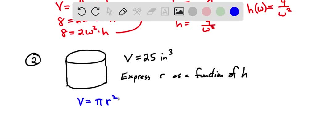 SOLVED: A closed rectangular box with a volume of 8 ft^3 has a length ...