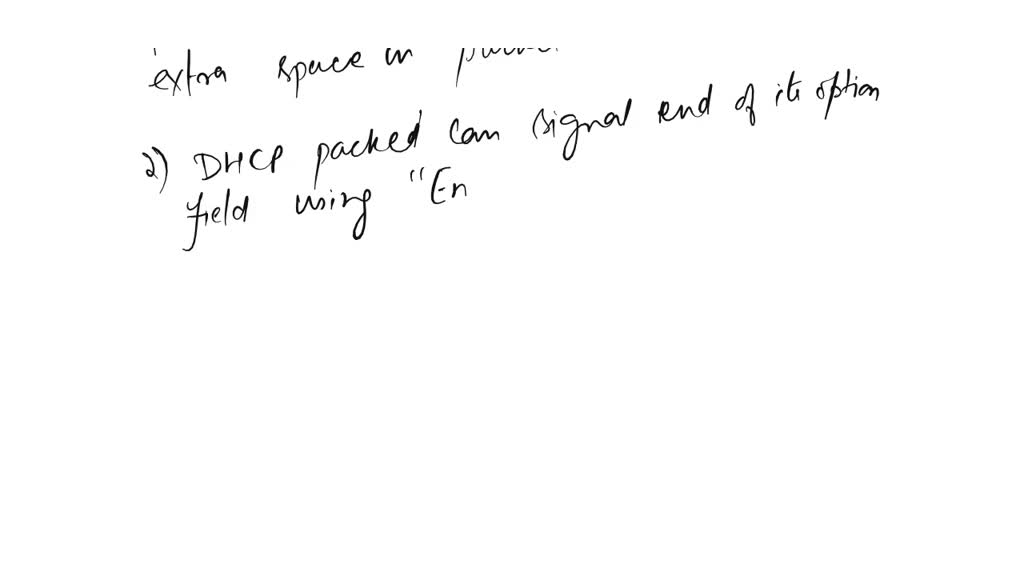 SOLVED: When a device renews its DHCP lease, which two steps in the ...