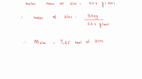 a-calculate-the-amount-of-work-done-against-an-atmospheric-pressure-of-100-atm-when-5000-g-of-zinc-dissolves-in-excess-acid-at-300c-zns-2h-aq-zn2aq-h2g-assume-the-volume-of-reactants-is-negl-57209