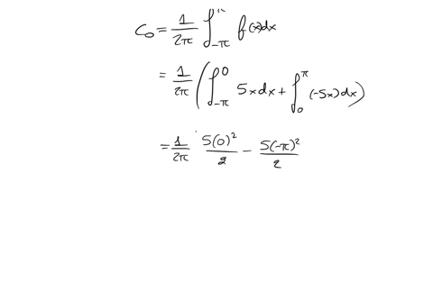 the-fourier-series-of-the-function-fxleftbeginarrayrll-5-x-text-if-pix0-5-x-text-if-0xpi-endarrayright-is-given-by-fx-sim-c_0-sum_n0infty-c_n-cos-2-n1-x-sum_n1infty-b_n-sin-n-x-where-beginarrayl-c_0-4