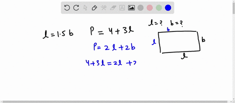 a-rectangles-length-is-15-times-its-width-the-perimeter-of-the-rectangle-is-four-more-than-3-times-the-length-what-are-the-dimensions-of-the-rectangle-51724