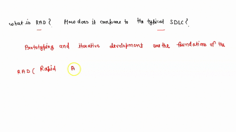 Rad In Sdl Briefly explain what is rapid application develop radl scrum...