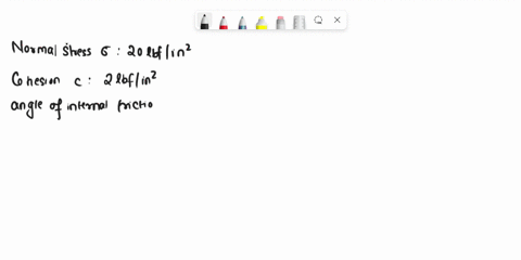 calculate-the-shear-stress-when-normal-stress-of-20-ibfin2-is-applied-to-materia-with-cohesion-2-ibfin2-ad-angle-of-internal-friction-35-degrees-the-mohr-coulomb-failure-criterion-represents-28642