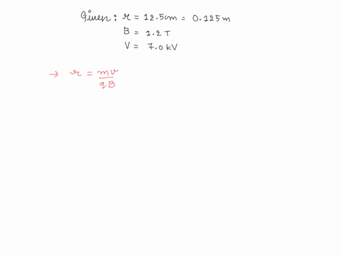 a-singly-charged-ion-of-unknown-mass-moves-in-a-circle-of-radius-125-mathrmcm-in-a-magnetic-field-3-76092