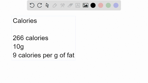 one-hamburger-patty-contains-266-calories-and-10-g-of-fat-what-percentage-of-the-calories-in-this-patty-is-from-fat-select-one-10-15-0340-68-23859