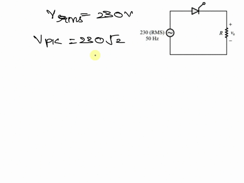 need-help-consider-a-phase-controlled-converter-shown-in-the-figure-the-thyristor-is-fired-at-an-angle-in-every-positive-half-cycle-of-the-input-voltage-if-the-peak-value-of-the-instantaneou-99246