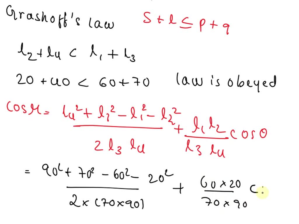 SOLVED: Problem 6.6 Design a four-bar linkage to move its coupler ...