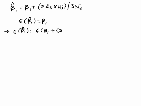 suppose-assumptions-slr1-slr3-are-satisfiedbut-the-conditional-mean-of-the-error-is-equal-toa-constant-eluz1-tn-c-is-the-ols-estimator-for-the-slope-unbiased-prove-your-answer-hint-recall-fr-53129